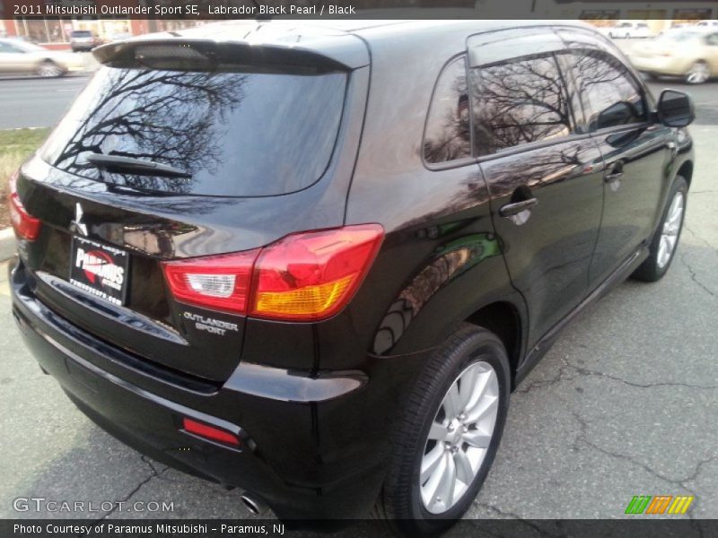 Labrador Black Pearl / Black 2011 Mitsubishi Outlander Sport SE