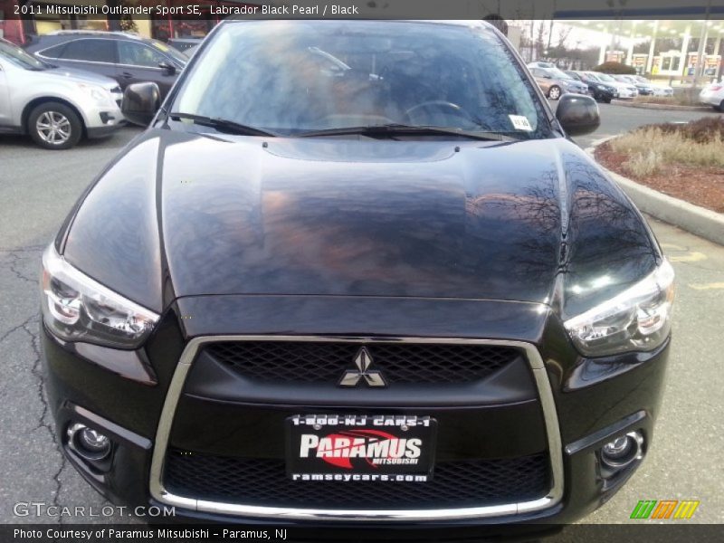 Labrador Black Pearl / Black 2011 Mitsubishi Outlander Sport SE