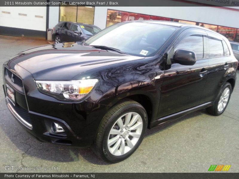 Labrador Black Pearl / Black 2011 Mitsubishi Outlander Sport SE