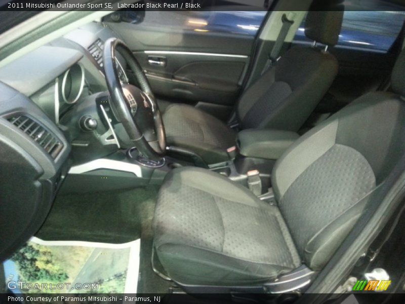 Labrador Black Pearl / Black 2011 Mitsubishi Outlander Sport SE