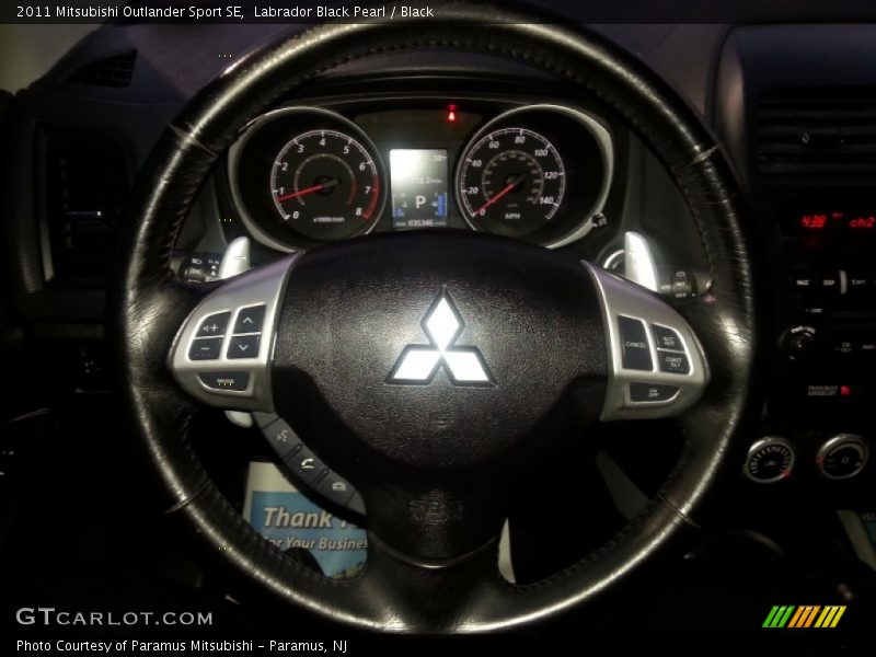 Labrador Black Pearl / Black 2011 Mitsubishi Outlander Sport SE