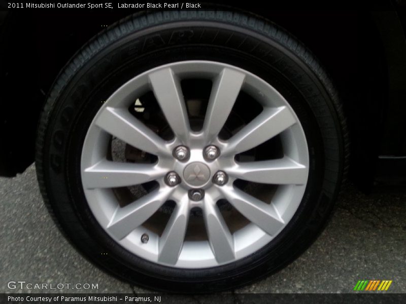 Labrador Black Pearl / Black 2011 Mitsubishi Outlander Sport SE