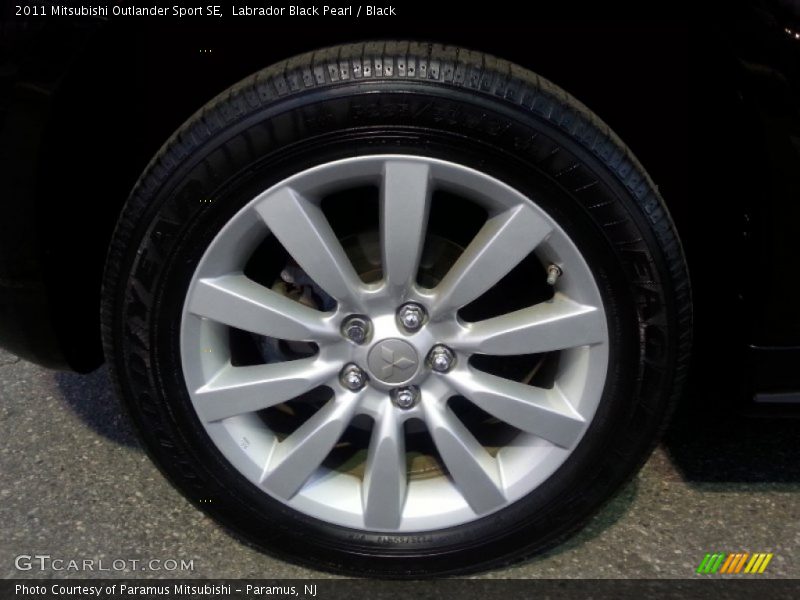 Labrador Black Pearl / Black 2011 Mitsubishi Outlander Sport SE