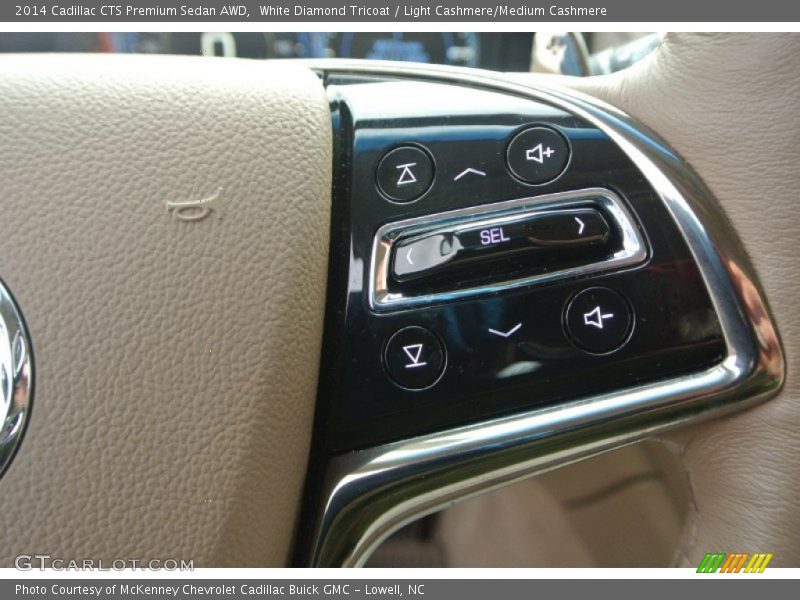 Controls of 2014 CTS Premium Sedan AWD