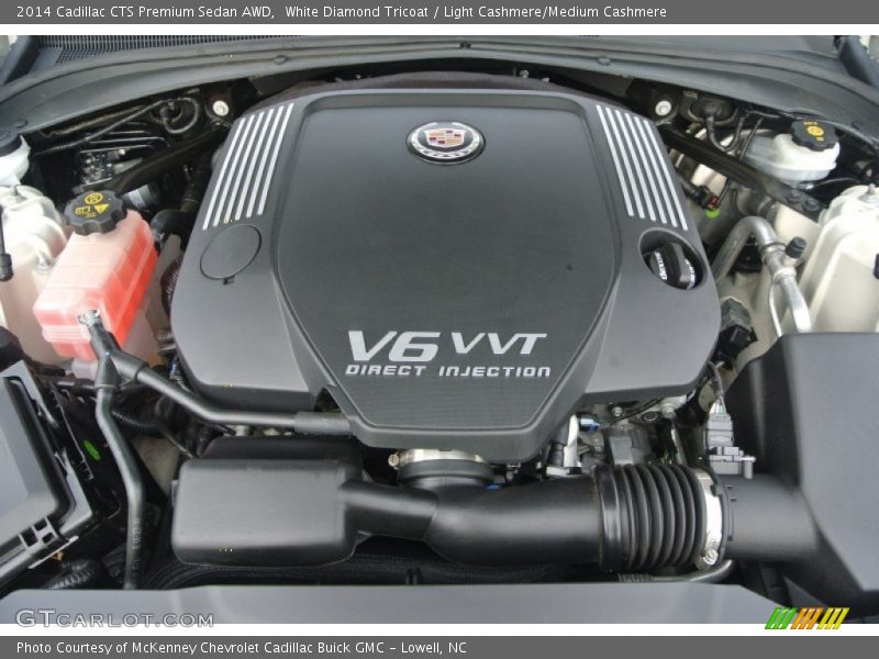  2014 CTS Premium Sedan AWD Engine - 3.6 Liter DI DOHC 24-Valve VVT V6