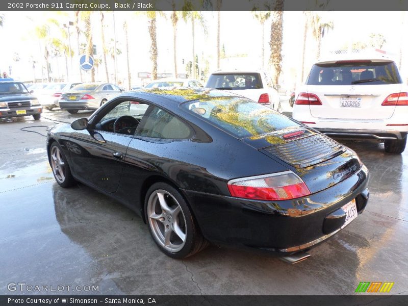 Black / Black 2002 Porsche 911 Carrera Coupe