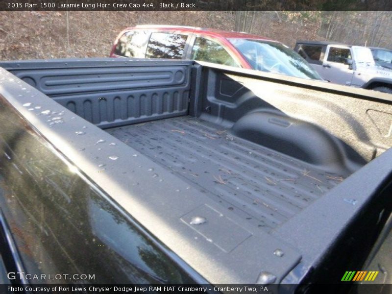 Black / Black 2015 Ram 1500 Laramie Long Horn Crew Cab 4x4