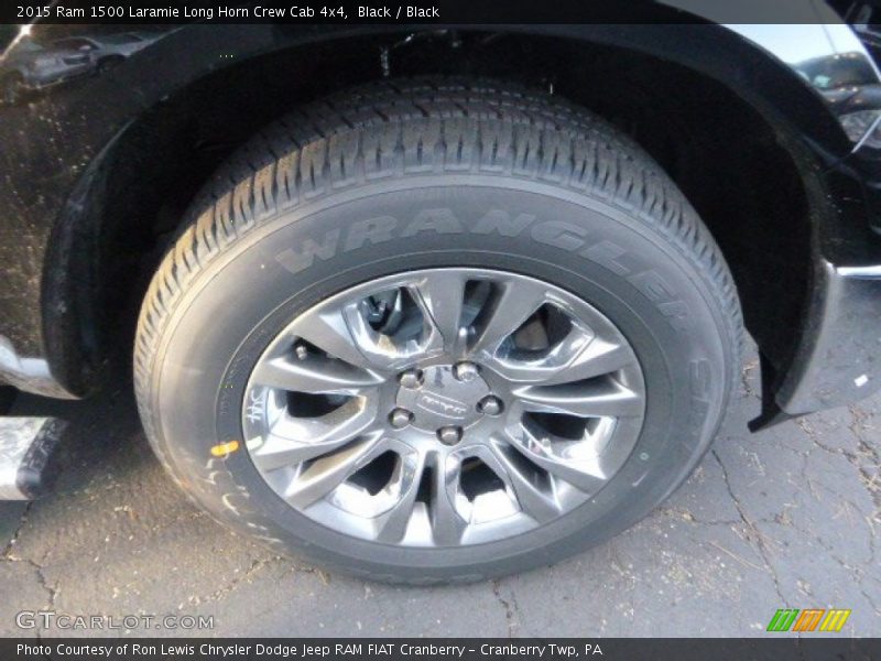 Black / Black 2015 Ram 1500 Laramie Long Horn Crew Cab 4x4
