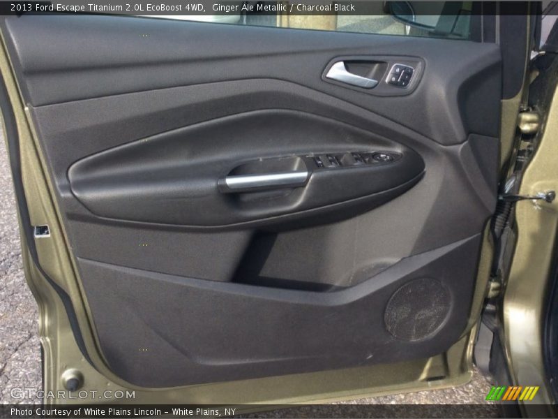 Ginger Ale Metallic / Charcoal Black 2013 Ford Escape Titanium 2.0L EcoBoost 4WD