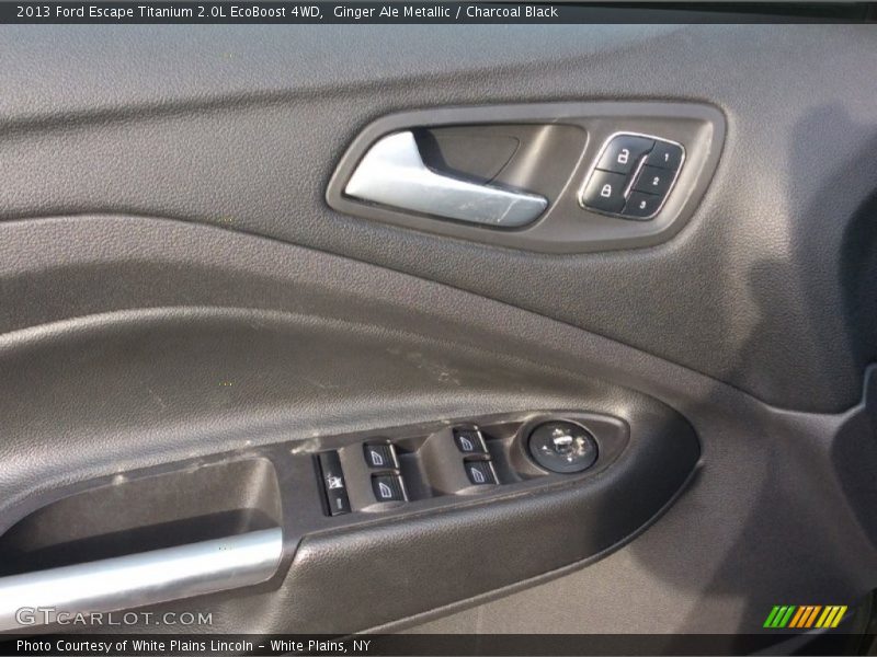 Ginger Ale Metallic / Charcoal Black 2013 Ford Escape Titanium 2.0L EcoBoost 4WD