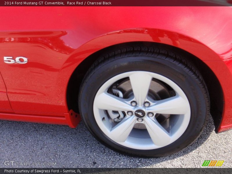 Race Red / Charcoal Black 2014 Ford Mustang GT Convertible