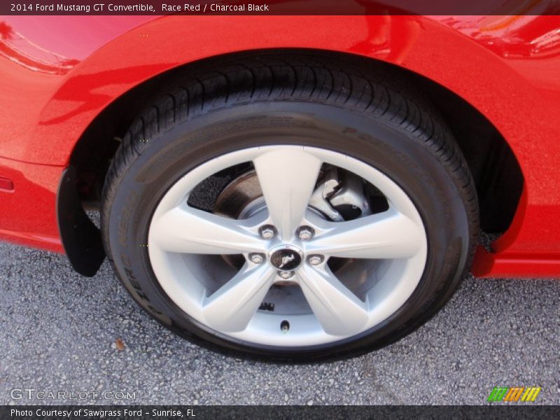 Race Red / Charcoal Black 2014 Ford Mustang GT Convertible