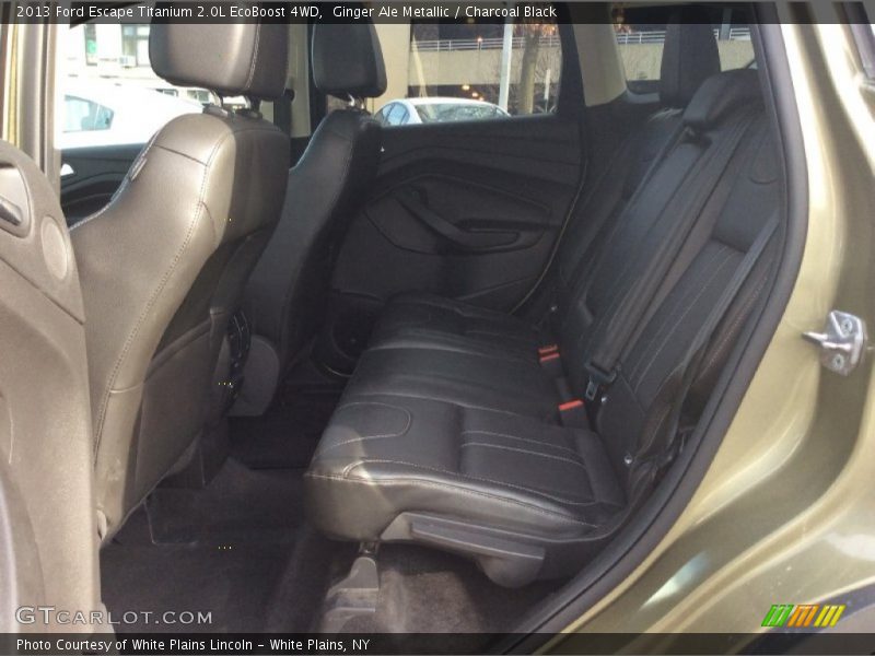 Ginger Ale Metallic / Charcoal Black 2013 Ford Escape Titanium 2.0L EcoBoost 4WD