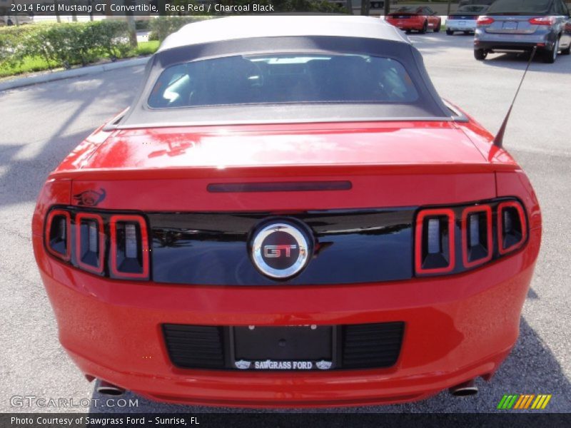 Race Red / Charcoal Black 2014 Ford Mustang GT Convertible