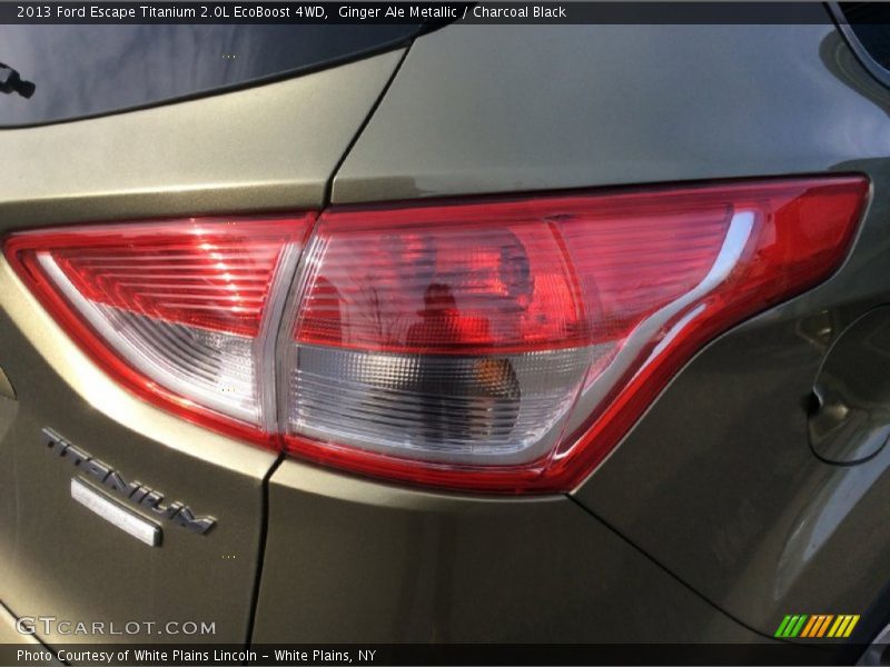 Ginger Ale Metallic / Charcoal Black 2013 Ford Escape Titanium 2.0L EcoBoost 4WD