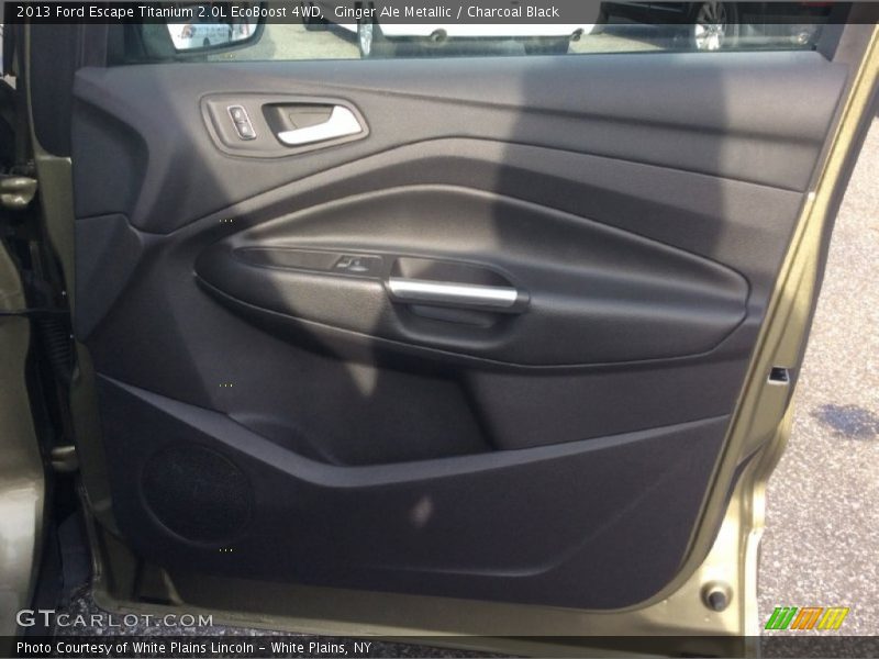 Ginger Ale Metallic / Charcoal Black 2013 Ford Escape Titanium 2.0L EcoBoost 4WD