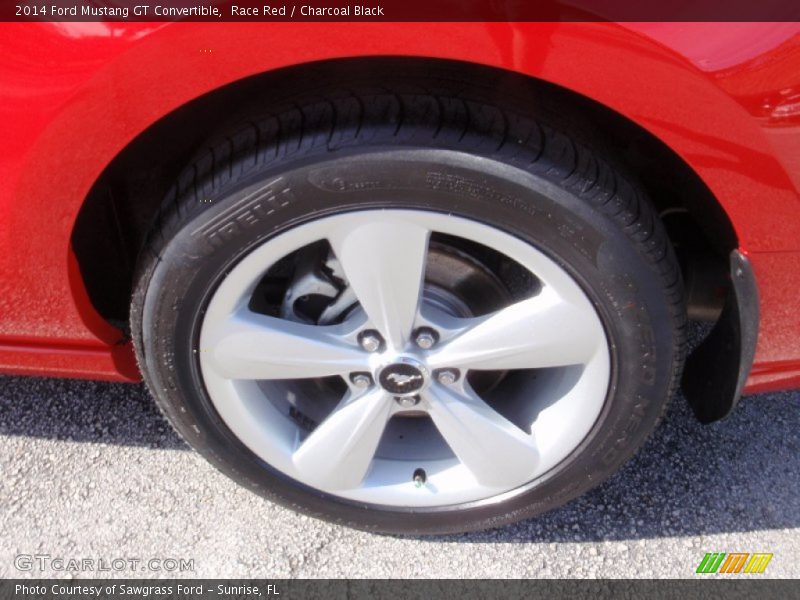 Race Red / Charcoal Black 2014 Ford Mustang GT Convertible
