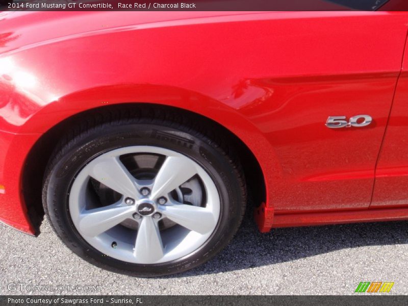 Race Red / Charcoal Black 2014 Ford Mustang GT Convertible