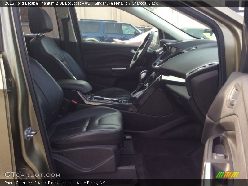 Ginger Ale Metallic / Charcoal Black 2013 Ford Escape Titanium 2.0L EcoBoost 4WD