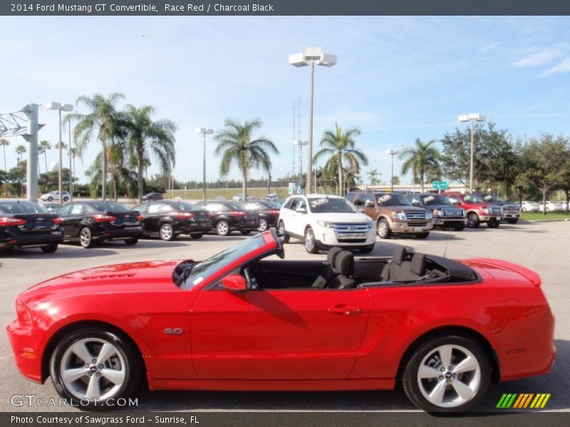 Race Red / Charcoal Black 2014 Ford Mustang GT Convertible