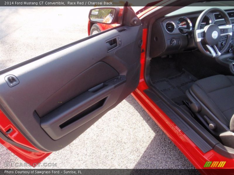 Race Red / Charcoal Black 2014 Ford Mustang GT Convertible