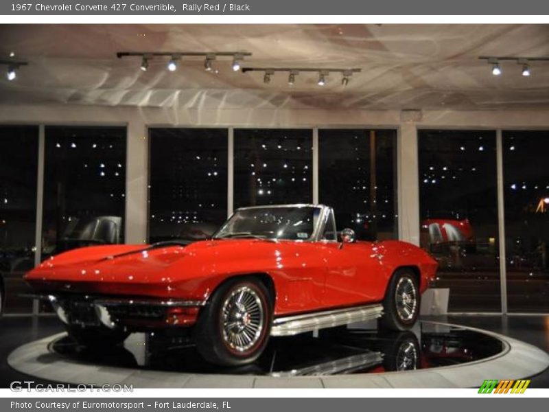 Rally Red / Black 1967 Chevrolet Corvette 427 Convertible