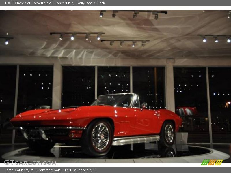 Rally Red / Black 1967 Chevrolet Corvette 427 Convertible