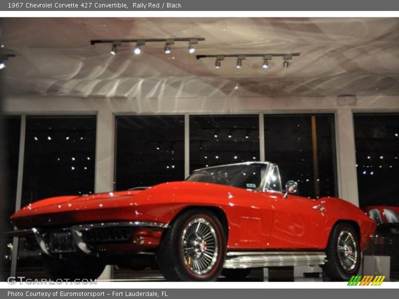 Rally Red / Black 1967 Chevrolet Corvette 427 Convertible