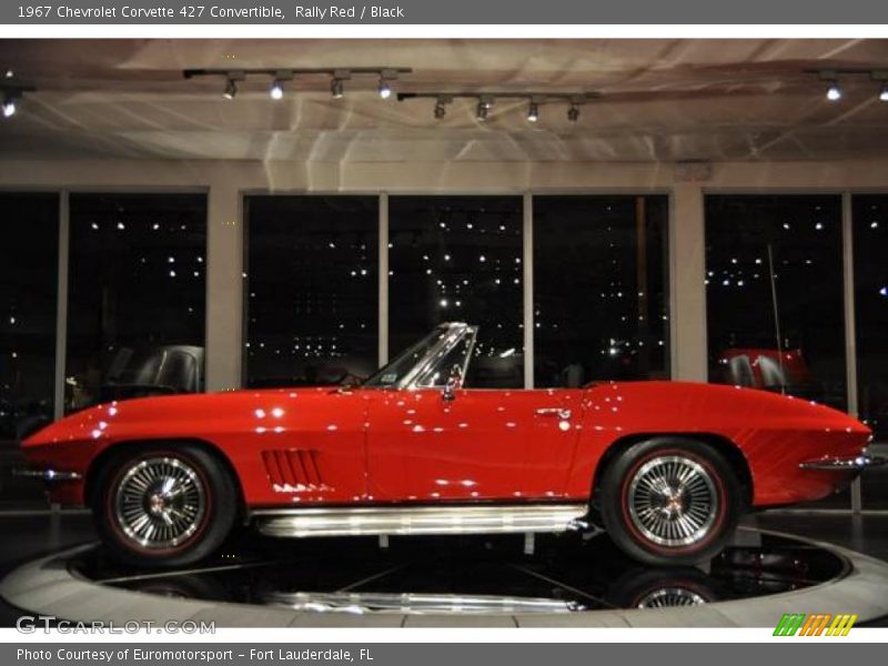 Rally Red / Black 1967 Chevrolet Corvette 427 Convertible