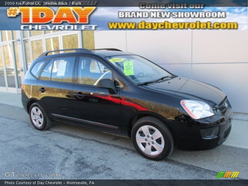 Shadow Black / Black 2009 Kia Rondo LX