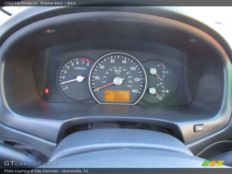 Shadow Black / Black 2009 Kia Rondo LX