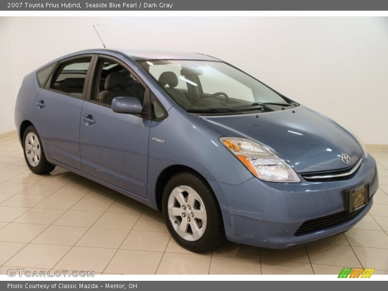 Seaside Blue Pearl / Dark Gray 2007 Toyota Prius Hybrid