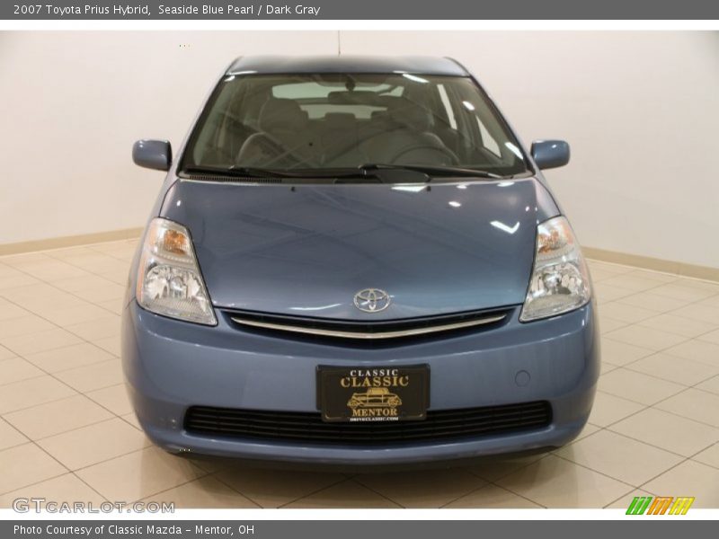 Seaside Blue Pearl / Dark Gray 2007 Toyota Prius Hybrid