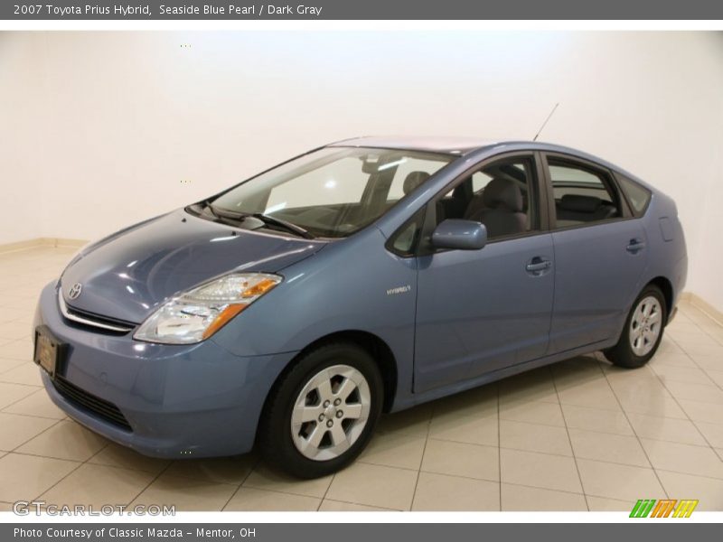 Seaside Blue Pearl / Dark Gray 2007 Toyota Prius Hybrid