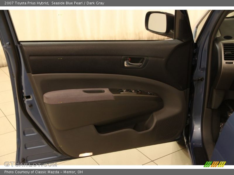 Seaside Blue Pearl / Dark Gray 2007 Toyota Prius Hybrid
