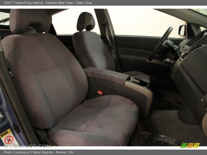 Seaside Blue Pearl / Dark Gray 2007 Toyota Prius Hybrid
