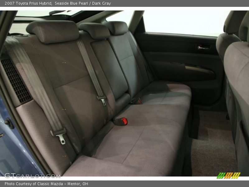 Seaside Blue Pearl / Dark Gray 2007 Toyota Prius Hybrid