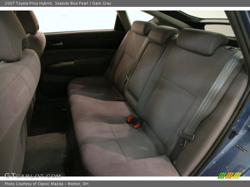 Seaside Blue Pearl / Dark Gray 2007 Toyota Prius Hybrid