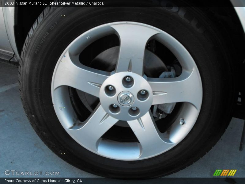 Sheer Silver Metallic / Charcoal 2003 Nissan Murano SL