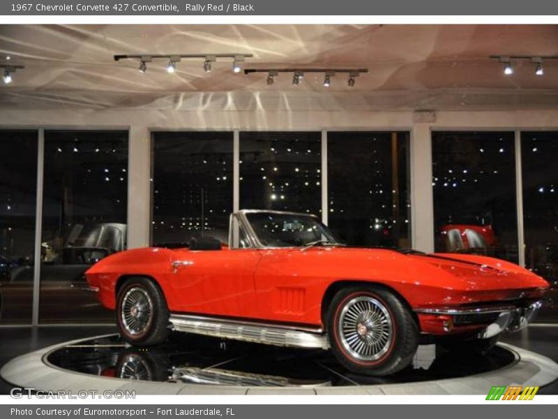 Rally Red / Black 1967 Chevrolet Corvette 427 Convertible