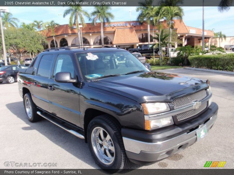 Dark Gray Metallic / Gray/Dark Charcoal 2005 Chevrolet Avalanche LT