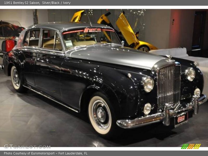 Silver/Black / Ivory 1961 Bentley S2 Saloon