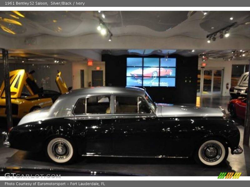 Silver/Black / Ivory 1961 Bentley S2 Saloon