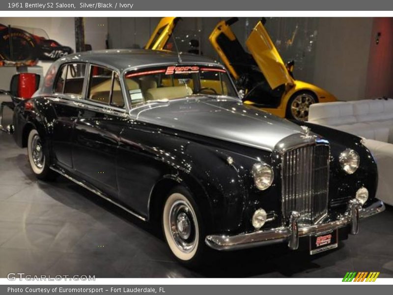 Silver/Black / Ivory 1961 Bentley S2 Saloon