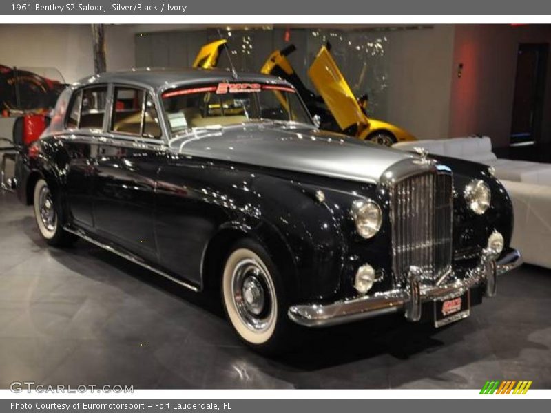 Silver/Black / Ivory 1961 Bentley S2 Saloon