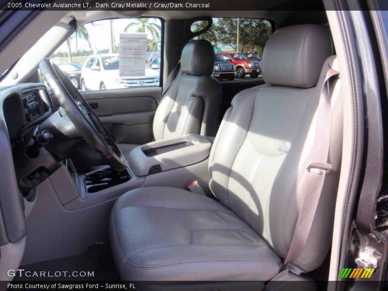 Dark Gray Metallic / Gray/Dark Charcoal 2005 Chevrolet Avalanche LT