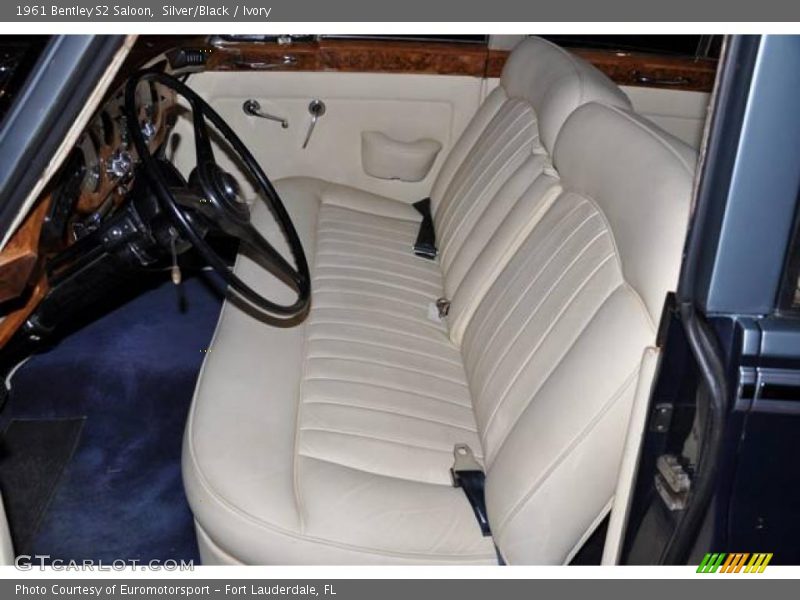 Silver/Black / Ivory 1961 Bentley S2 Saloon