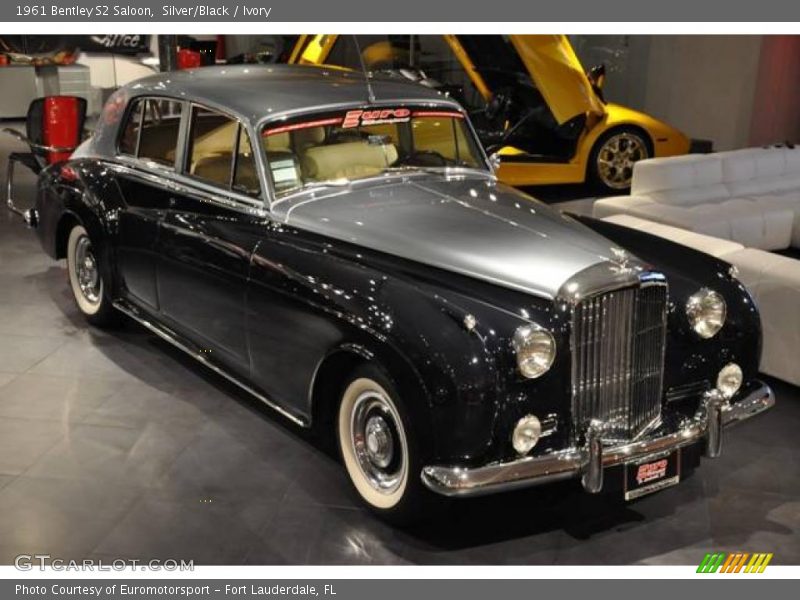 Silver/Black / Ivory 1961 Bentley S2 Saloon
