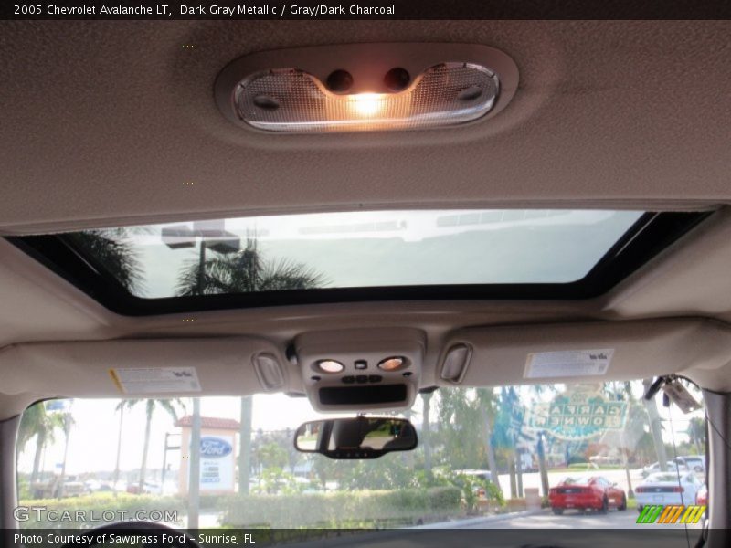 Dark Gray Metallic / Gray/Dark Charcoal 2005 Chevrolet Avalanche LT