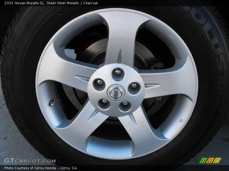 Sheer Silver Metallic / Charcoal 2003 Nissan Murano SL